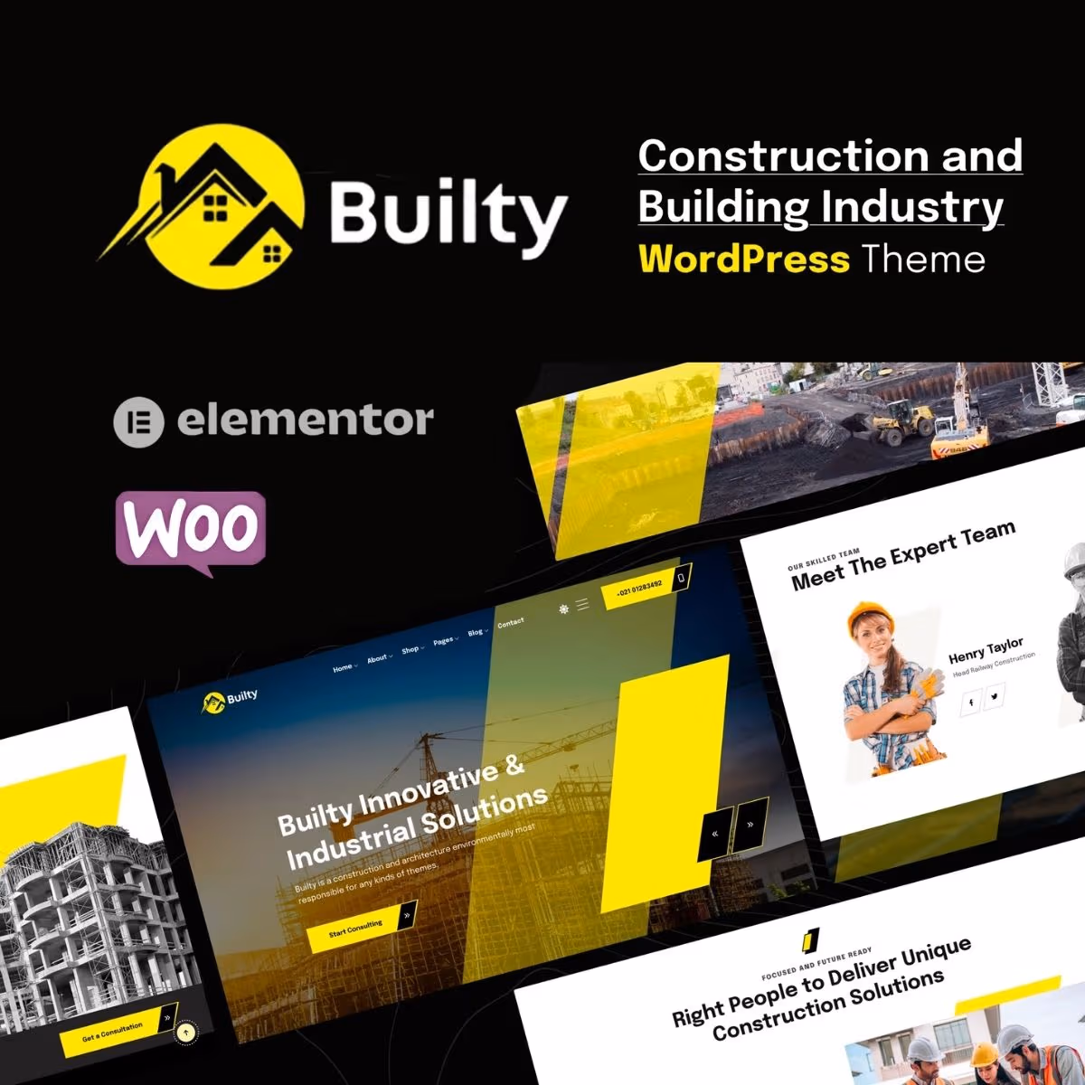 Builty - Building & Construction Company Theme