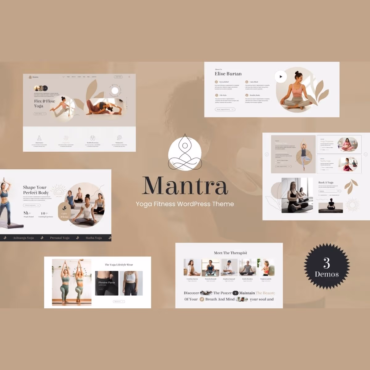 Mantra - Yoga Fitness WordPress Theme