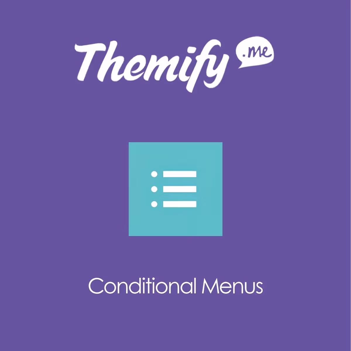 Themify Conditional Menus