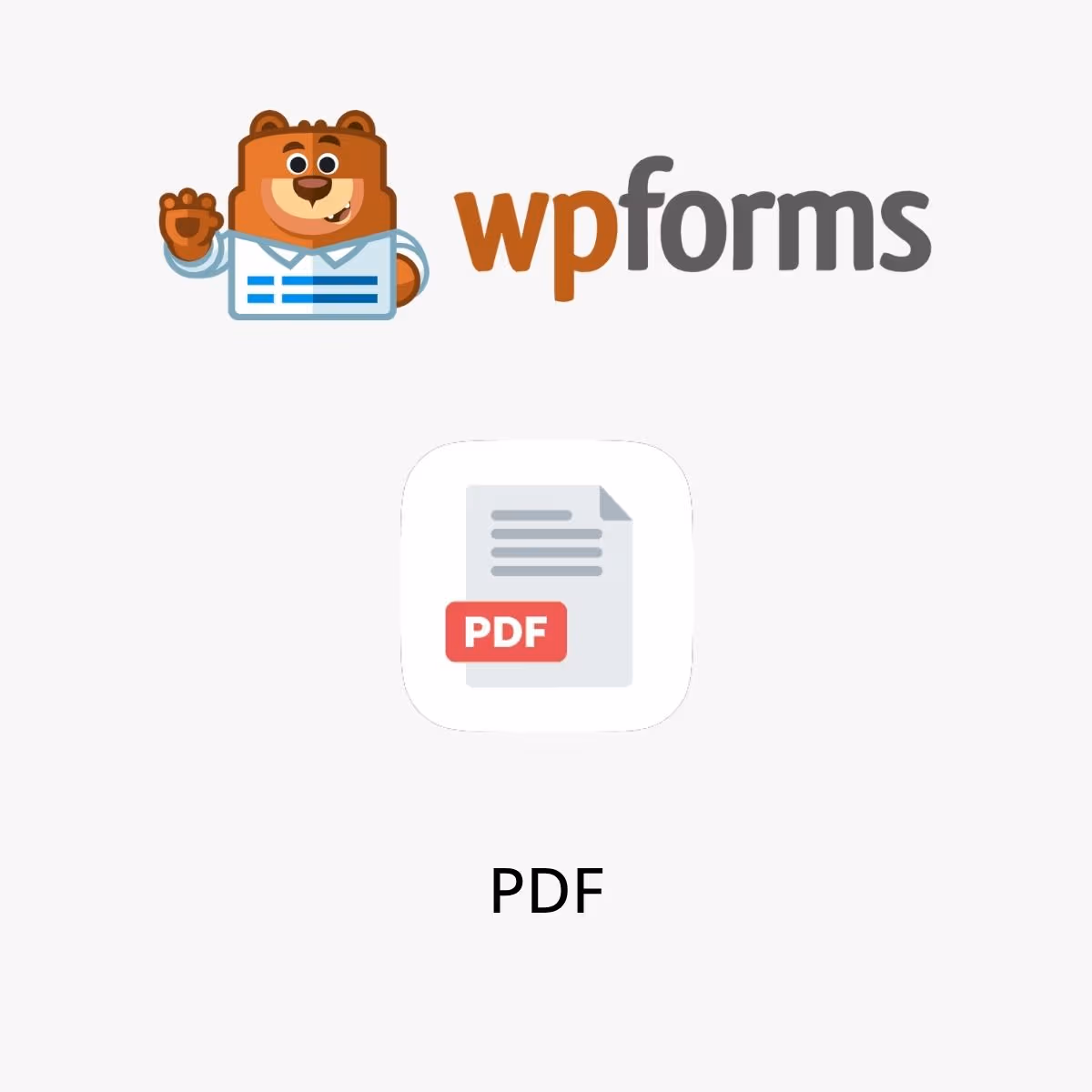 WPForms - PDF