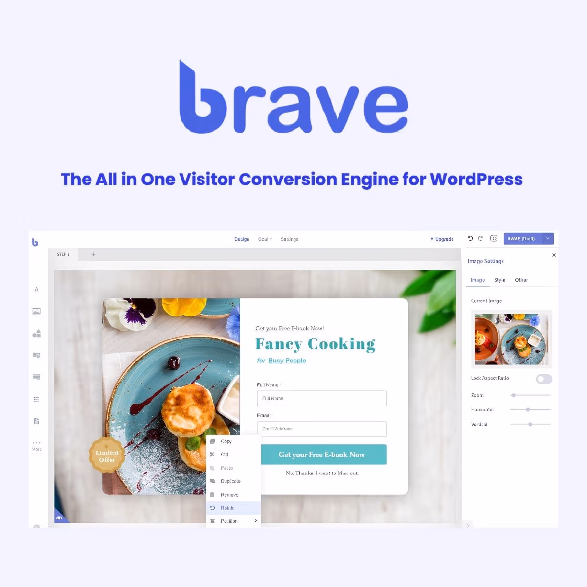 Brave WordPress Popup Builder Pro