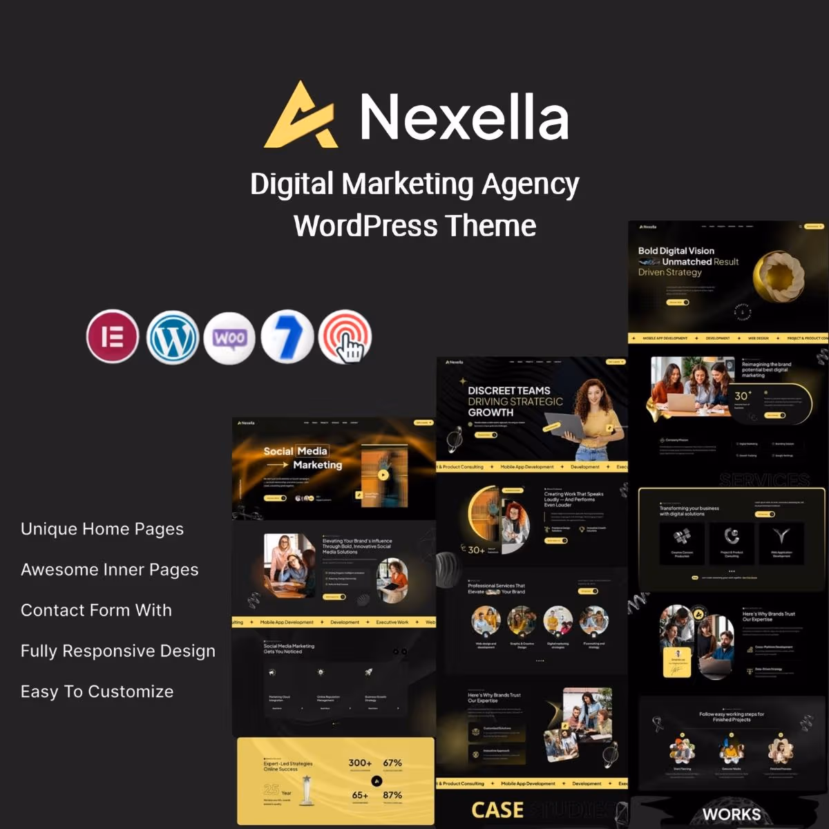 Nexella - Digital Marketing WordPress