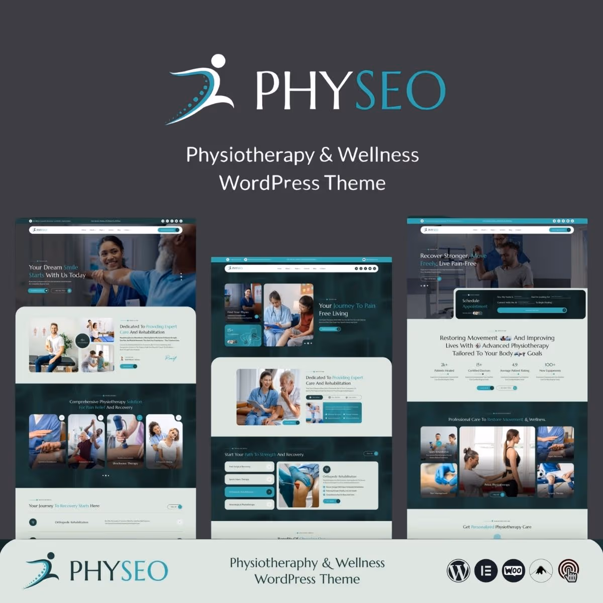 Physeo - Physiotherapy & Wellness WordPress Theme