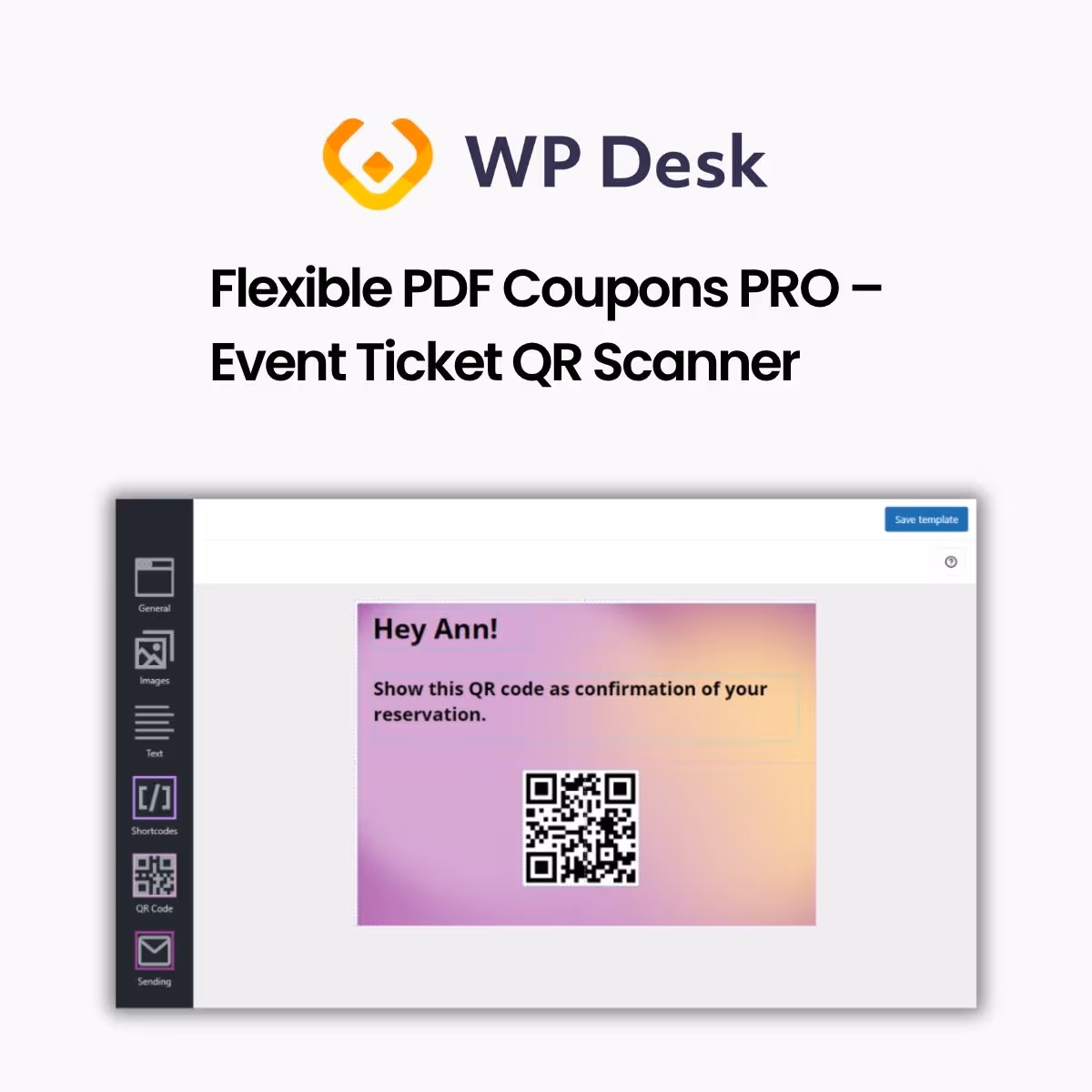 WPDesk - Flexible PDF Coupons PRO – Event Ticket QR Scanner